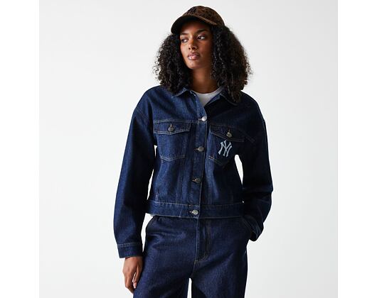 Dámská Bunda New Era - MLB Regular Denim Jacket - NY Yankees - Indigo