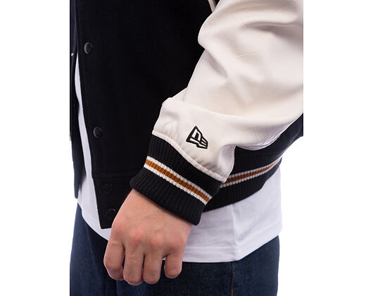 Bunda New Era - MLB Wordmark Varsity Jacket - NY Yankees - Black