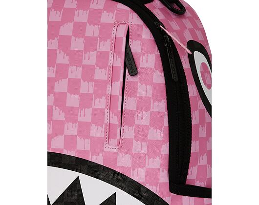Batoh Sprayground - Pink And Black Drip Check Dlxsv Backpack