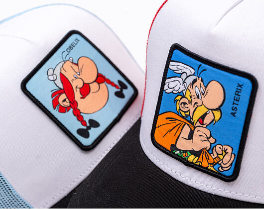 Kšiltovka Capslab - Asterix Trucker - White / Red