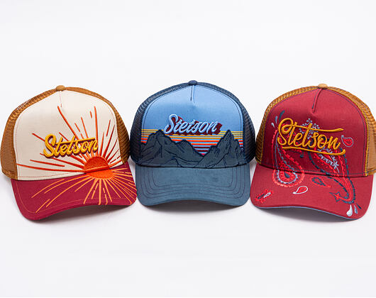 Kšiltovka Stetson - Trucker Cap Dawn - 78