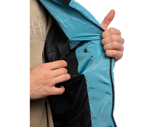 Péřová Bunda Karl Kani - Retro Essential Puffer Jacket - Blue