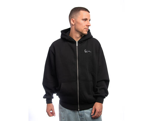 Mikina Karl Kani - Small Signature Essential OS Hoodie - Black
