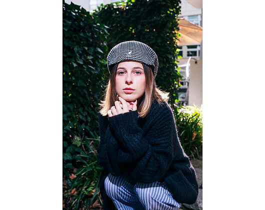 Bekovka Kangol - Grid Knit 504 - Black