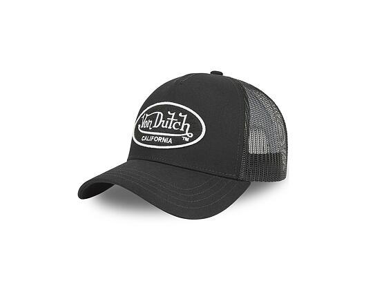 Kšiltovka Von Dutch - Trucker - Cali Brushed Patch - Black
