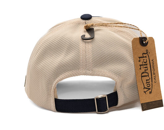 Kšiltovka Von Dutch - Trucker - Flag - Blue/Beige