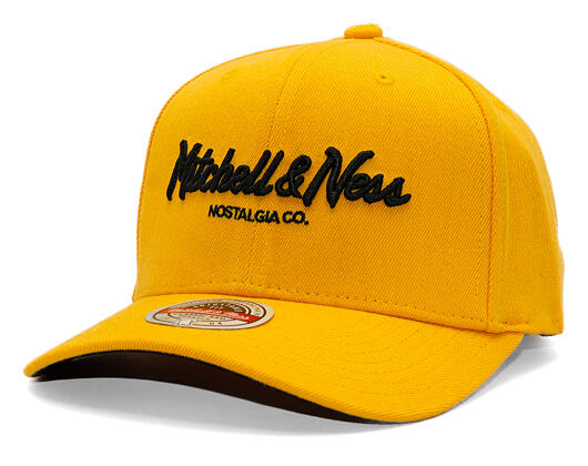 Kšiltovka Mitchell & Ness - Pinscript Classic Red - Own Brand - Yellow/Black
