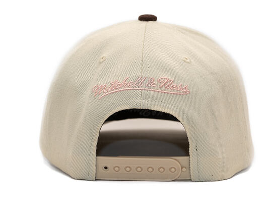 Kšiltovka Mitchell & Ness - Blush Sand Classic Red - Los Angeles Lakers - Sand/Brown