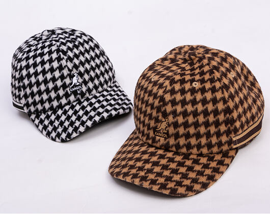 Kšiltovka Kangol - Block Zig Baseball - Brown