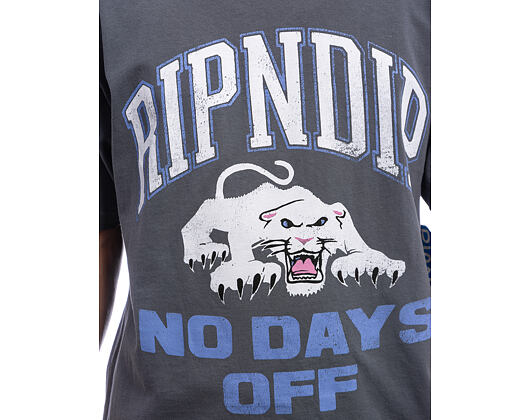 Triko Rip N Dip - White Panther Tee - Charcoal
