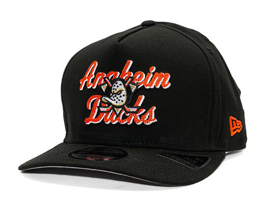 Kšiltovka New Era - NHL Chainstitch 9FIFTY A-Frame - Anaheim Ducks - Black