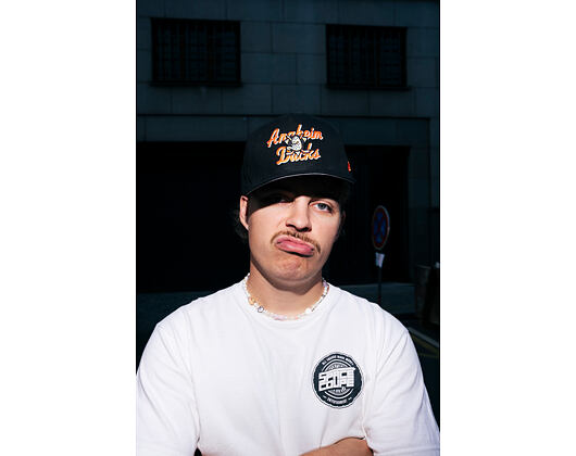 Kšiltovka New Era - NHL Chainstitch 9FIFTY A-Frame - Anaheim Ducks - Black