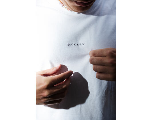 Triko Oakley - Futurescape Iced Jelly Tee - White
