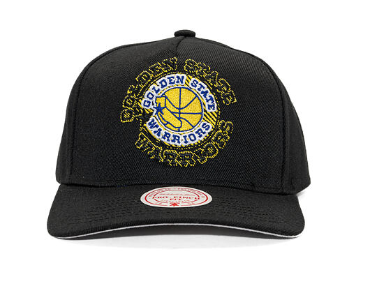 Kšiltovka Mitchell & Ness - NBA Tilted Pro Snapback Hwc - Golden State Warriors - Black