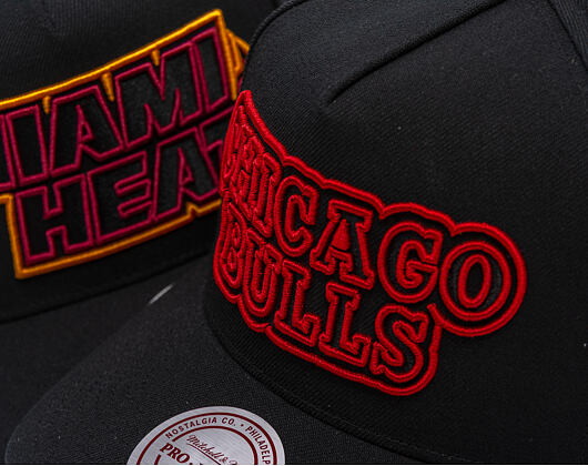 Kšiltovka Mitchell & Ness - NBA Class Act Pro - Chicago Bulls - Black