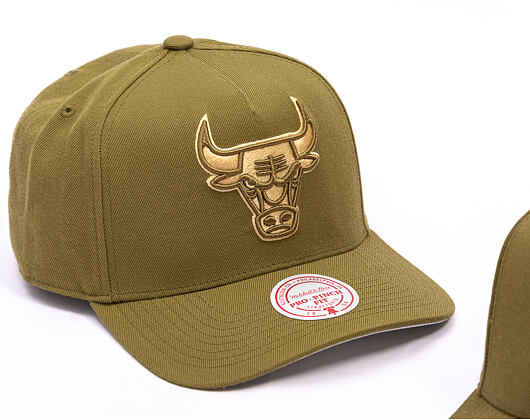 Kšiltovka Mitchell & Ness - NBA Fashion Basic Pro - Chicago Bulls - Olive