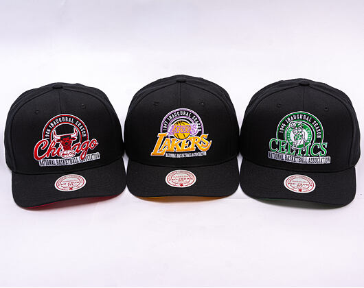 Kšiltovka Mitchell & Ness - NBA Inaugural Team Pro Crown - Boston Celtics - Black