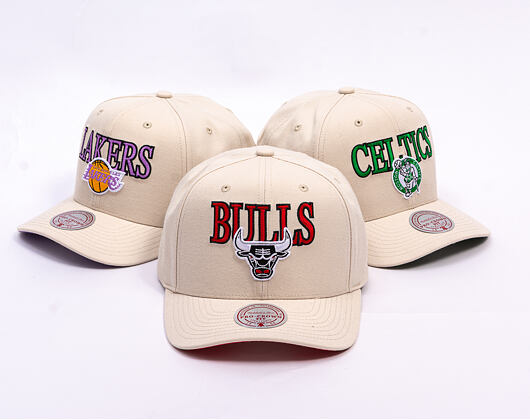 Kšiltovka Mitchell & Ness - NBA Team Name Pro Crown - Chicago Bulls - Bone