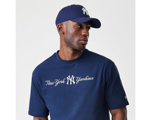 Triko New Era - MLB Graphic Oversized Tee - NY Yankees - Navy