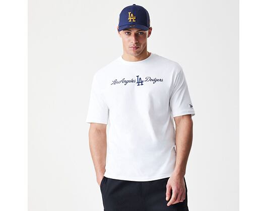 Triko New Era - MLB Graphic Oversized Tee - LA Dodgers - White