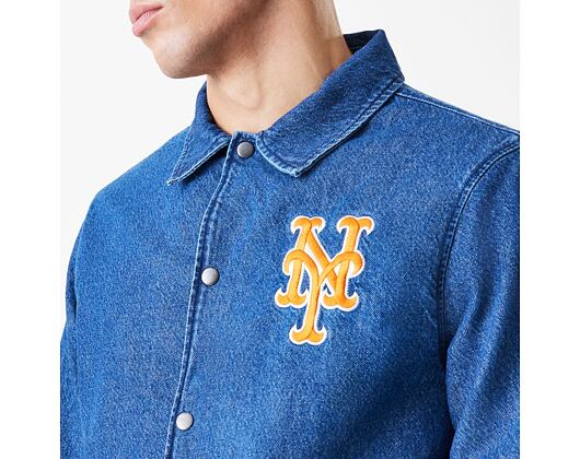 Bunda New Era - MLB Denim Coach Jacket - NY Mets - Denim
