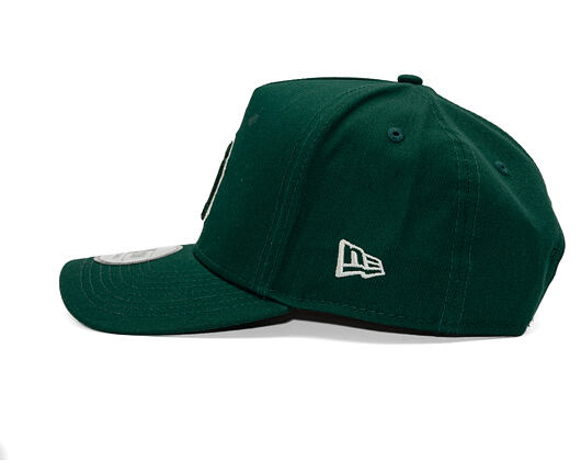 Kšiltovka New Era - MLB Team Outline 9FORTY A-Frame - NY Yankees - Dark Green / Stone