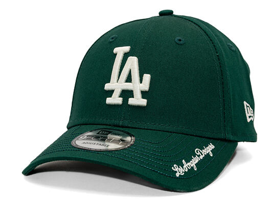 Kšiltovka New Era - MLB Visor Script 9FORTY - LA Dodgers - Dark Green