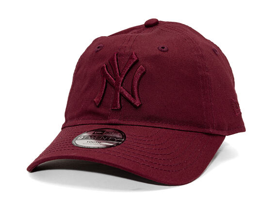 Dětská Kšiltovka New Era - MLB Essential 9TWENTY - NY Yankees - Burgundy