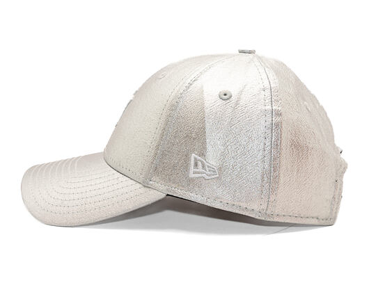 Dámská Kšiltovka New Era - MLB Metallic 9FORTY - NY Yankees - Silver