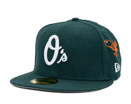 Kšiltovka New Era - MLB "Image Drop" ALL OVER 59FIFTY - Baltimore Orioles - Dark Green