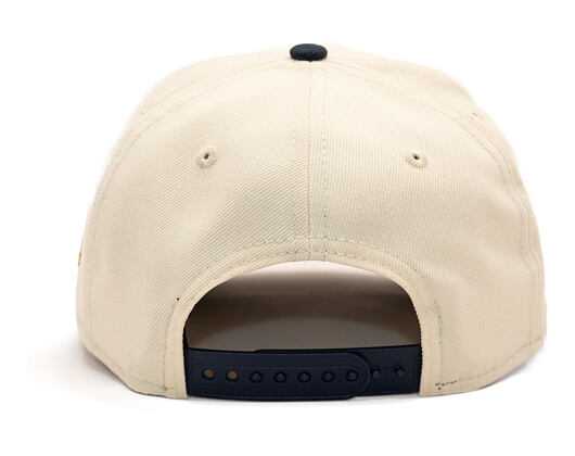 Kšiltovka New Era - MLB WS Patch 9FORTY A-Frame - NY Yankees - Cream / Navy