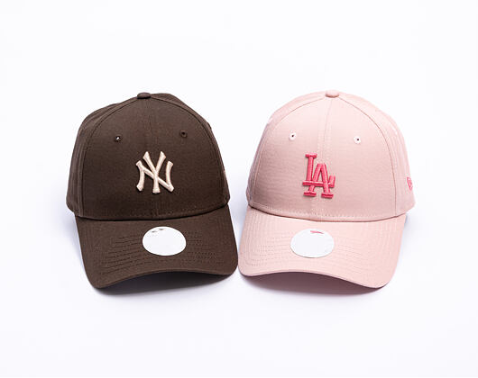 Dámská Kšiltovka New Era - MLB Womens Midi Essential 9FORTY - LA Dodgers - Pink