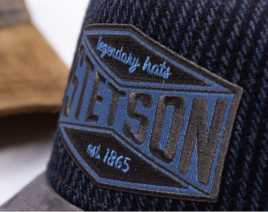 Kšiltovka Stetson - Trucker Cap Goat Suede Wool