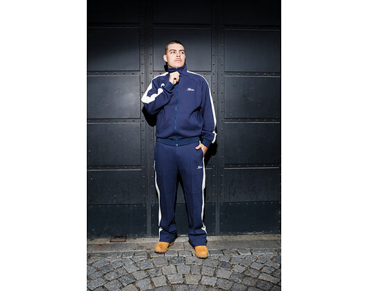 Šusťáky Karl Kani - Sidestripe Trackpants - Blue
