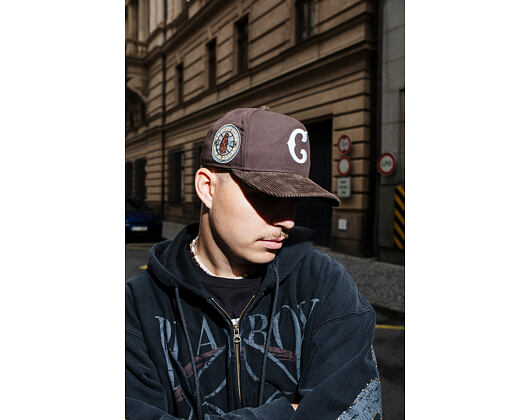 Kšiltovka New Era - MLB Cooperstown Cord 19TWENTY - Chicago Cubs - Brown
