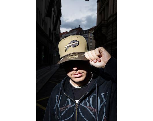 Kšiltovka New Era - NFL25 "Salute to Service" - 9SEVENTY Stretch-Snap - Buffalo Bills