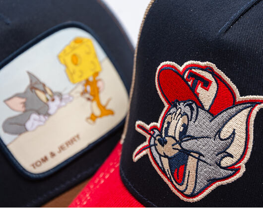 Kšiltovka Capslab Semi Curved Premium Tom & Jerry X Capslab
