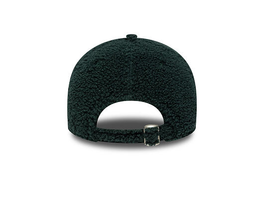 Kšiltovka New Era - MLB Winter Borg Teddy Fleece 9FORTY - Oakland Athletics - Dark Green / White