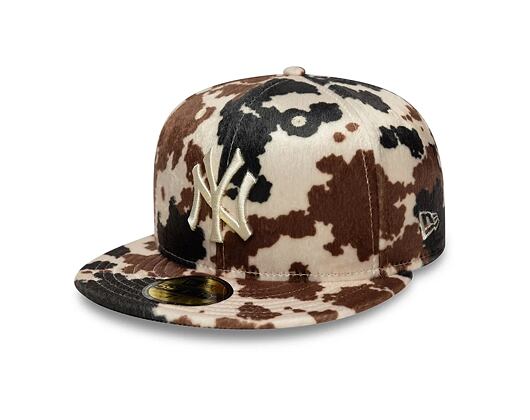 Kšiltovka New Era - Animal Pack 59FIFTY MLB Cow Print - NY Yankees
