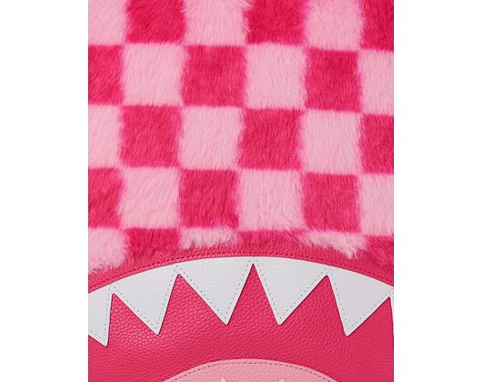 Batoh Sprayground Pink Fur Check Backpack