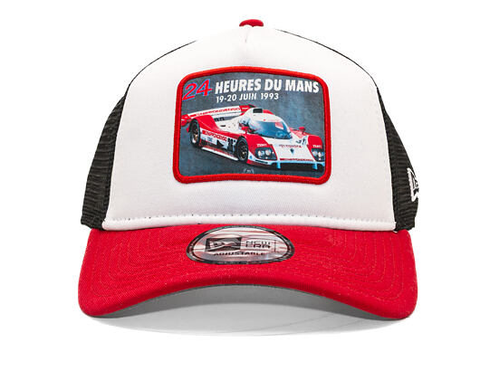 Kšiltovka New Era - LE MANS 9FORTY A-Frame Trucker Patch - Scarlet