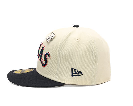 Kšiltovka New Era - MLB 1995 ASG Pin Pre-Curved 59FIFTY - Texas Rangers - Cream / Navy