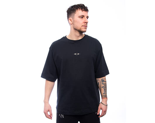 Triko Oakley - Stacked Metal Tee - Blackout