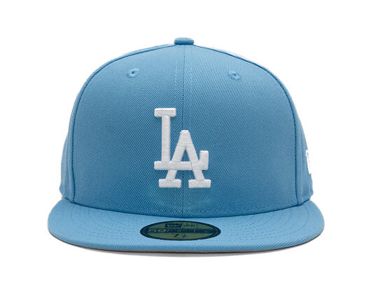 Kšiltovka New Era - MLB Seasonal 59FIFTY - LA Dodgers - Sky Blue / Pink UV