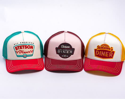 Kšiltovka Stetson - Trucker Cap - Steton‘s Diner - 87