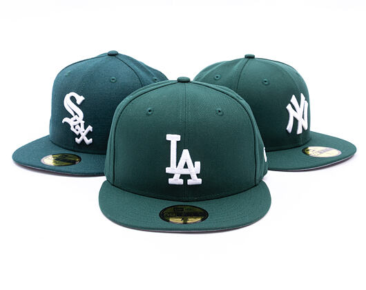 Kšiltovka New Era - MLB Seasonal 59FIFTY - LA Dodgers - Dark Green