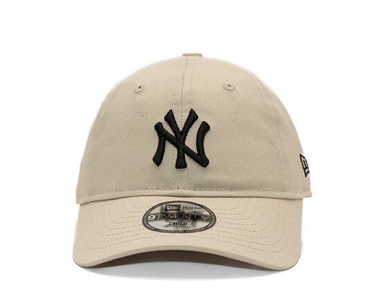 Dětská Kšiltovka New Era - MLB Essential 9TWENTY - NY Yankees - Stone
