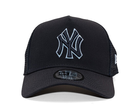 Kšiltovka New Era - MLB Outline 9FORTY Trucker - NY Yankees - Navy