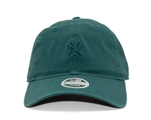 Dámská Kšiltovka New Era - MLB Washed Mini Logo 9TWENTY - NY Yankees - Pine Green