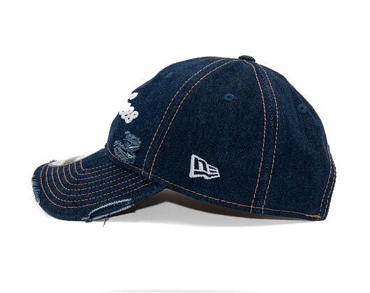 Kšiltovka New Era - MLB Denim Distress 9TWENTY - NY Yankees - Navy